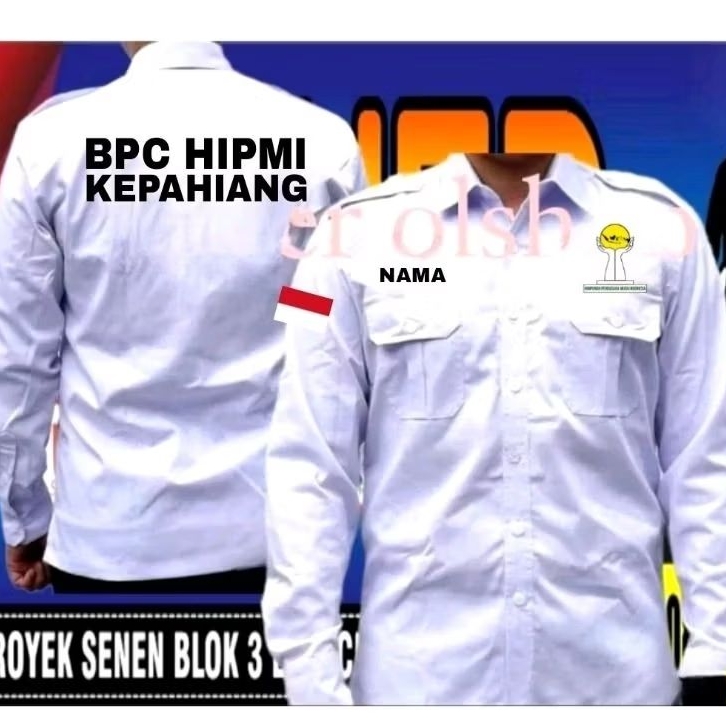 panjang kemeja HIPMI baju HIPMI seragam HIPMI Pdh hipmi kemeja kerja HIPMI baju kerja HIPMI seragam 