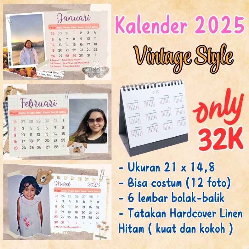 

KALENDER MEJA 2025