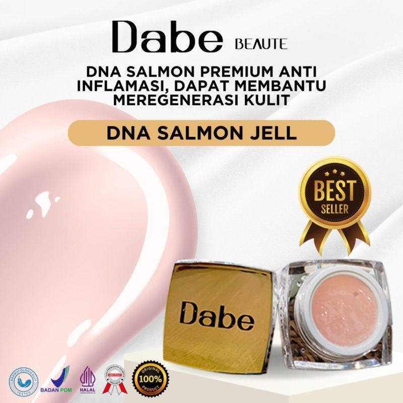 DNA SALMON JELL DABE BEAUTE | CREAM WAJAH DNA SALMON JELL DABE BEAUTY | DABE BEAUTY | DNA SALMON JEL