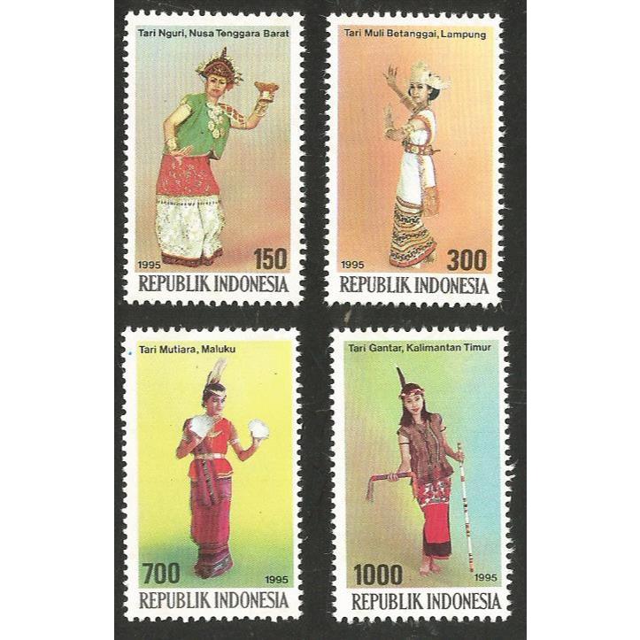 

A 9105 SET LENGKAP PRANGKO INDONESIA TEMA TARIAN 1995 DENGAN KONDISI MNH MINT NEVER HINGED