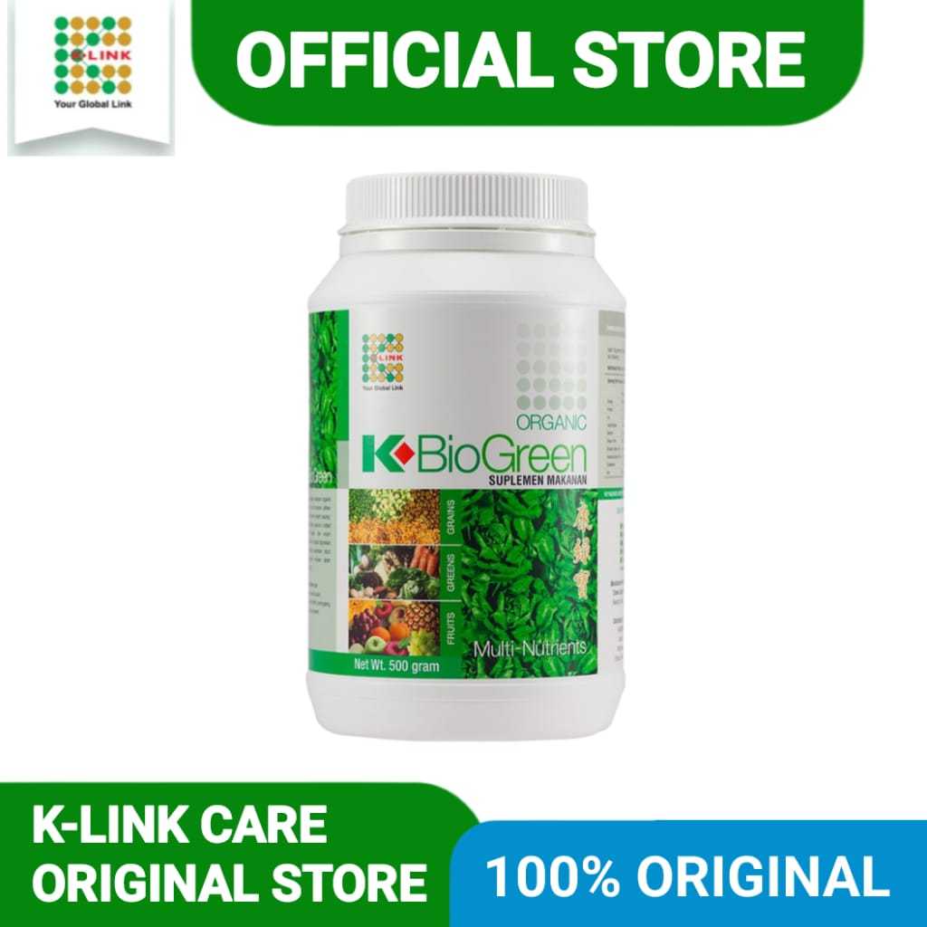 Organic K Bio green.Bio Green K link.Penurunan Berat Badan,Detoks,Diet,Pelangsing,Membantu membakar 