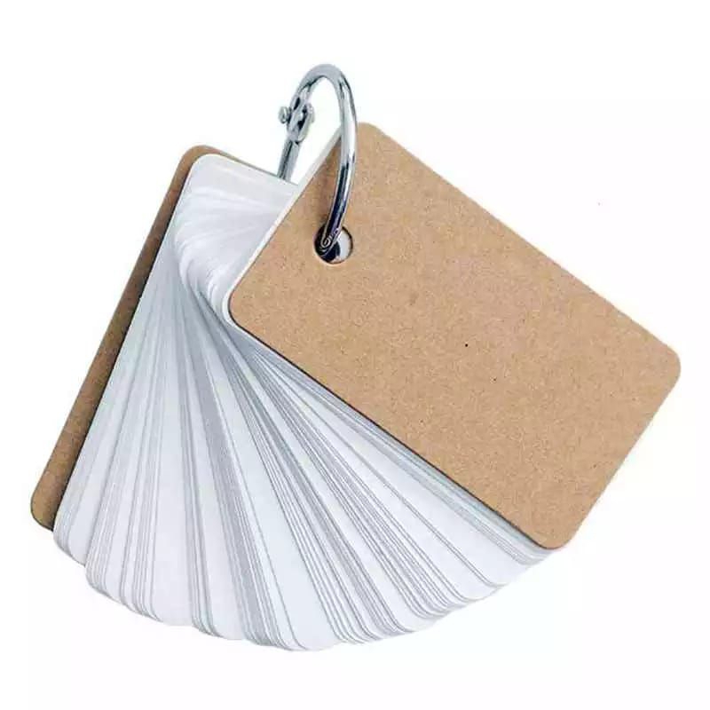

FLASH CARD - ISI 50 LEMBAR - KARTU BELAJAR ANAK - KARTU POLOS