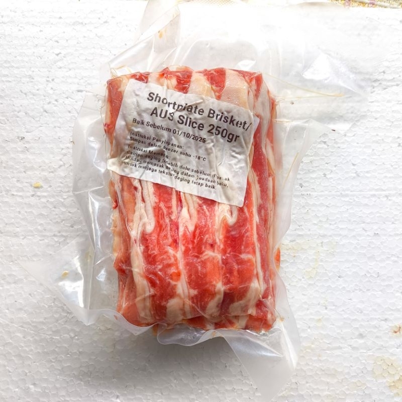 

Beef Slice Shortplate Brisket AUS (250gram)