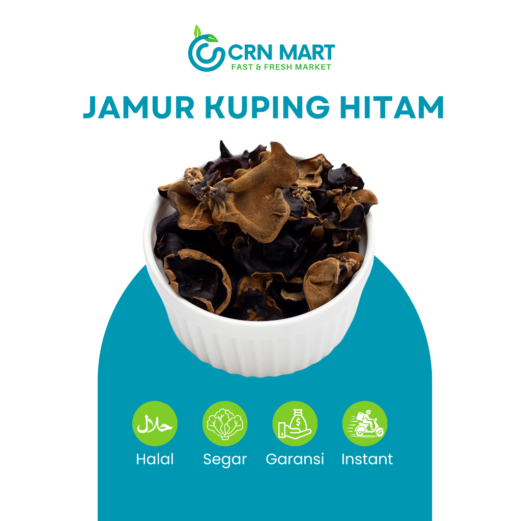 

CRN MART - Jamur Kuping Hitam/Jamur Kering Premium