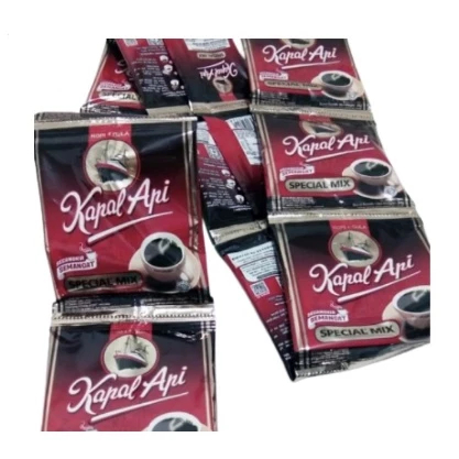 

KAPAL API SPECIAL MIX / KOPI PLUS GULA / KOPI HITAM 1 RENCENG ISI 10 PCS