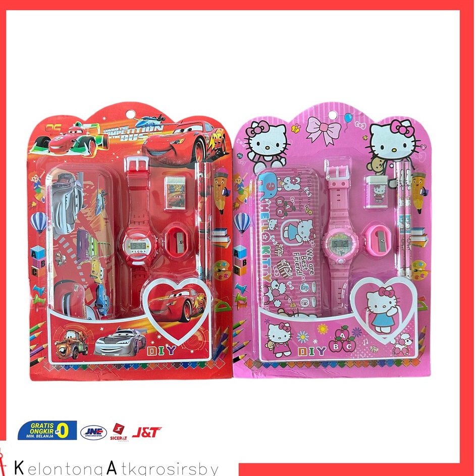 

Pusat Belanja Paket Alat Tulis Study Set Karakter 5 in 1