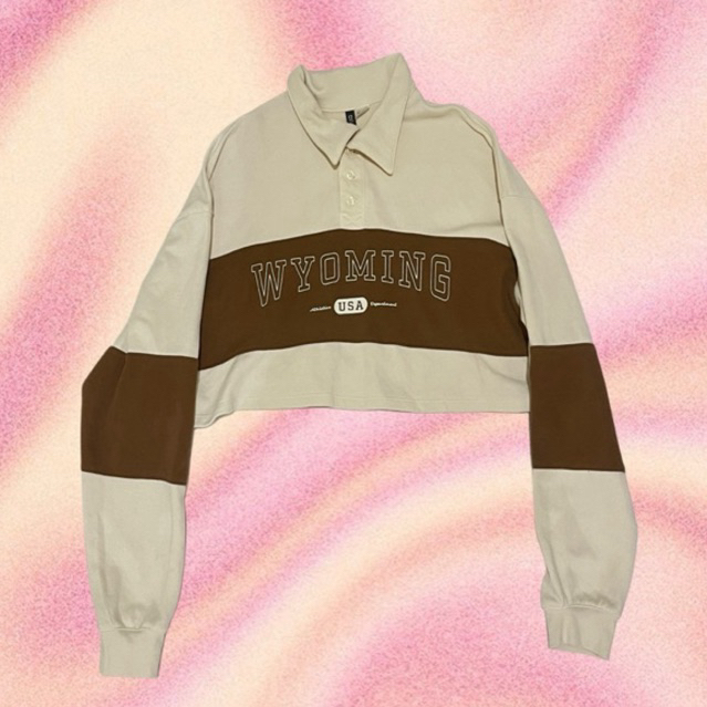 preloved sweater crop top USA h&m ori