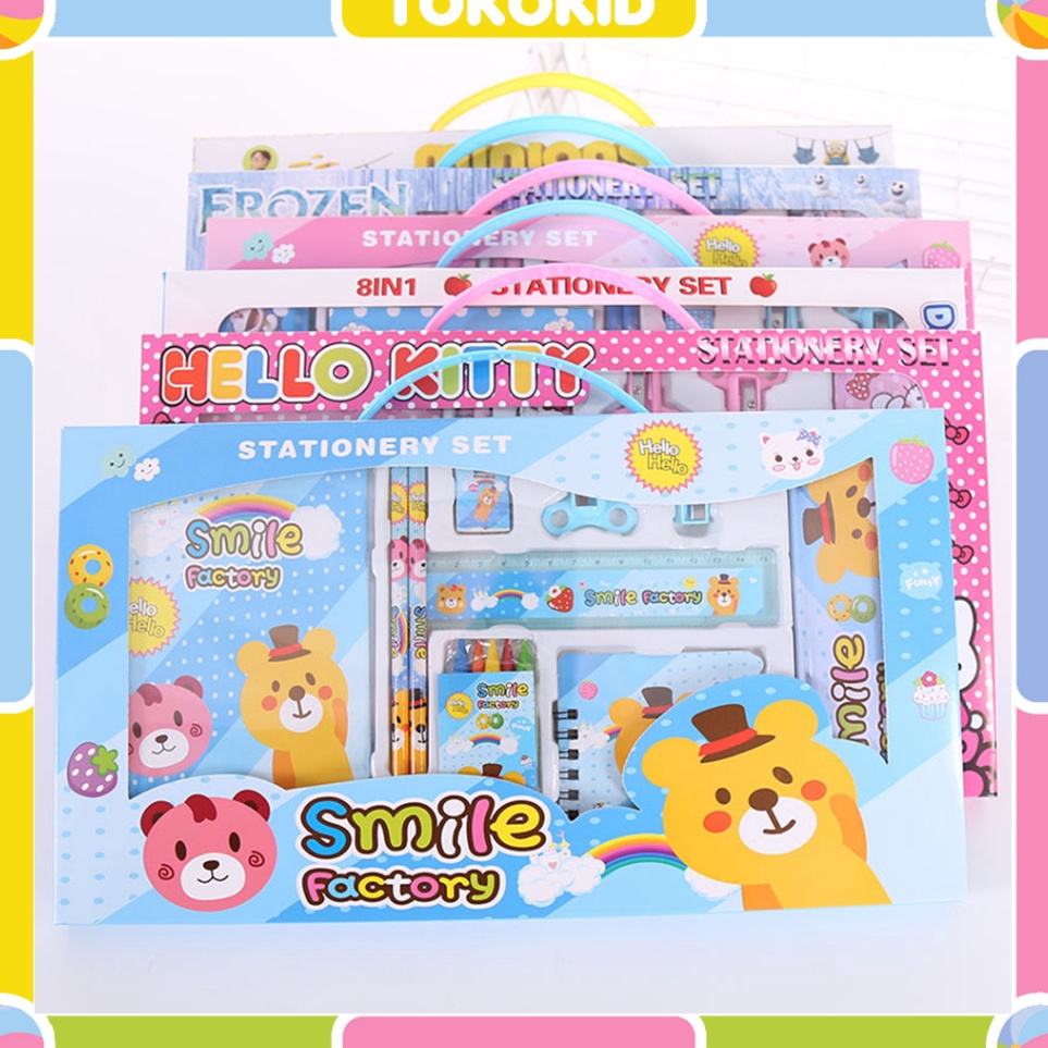 

Pasti Favorit Alat Tulis Set Stationery Set Study Anak Karakter STY7