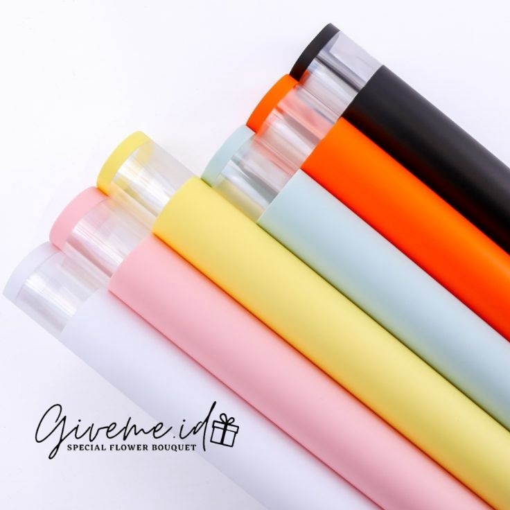 

Grosir Terbaru 2 LEMBAR CELLOPHANE FRAME WARNA CELLOPHANE TRANSPARAN KERTAS FLORIST BUKET