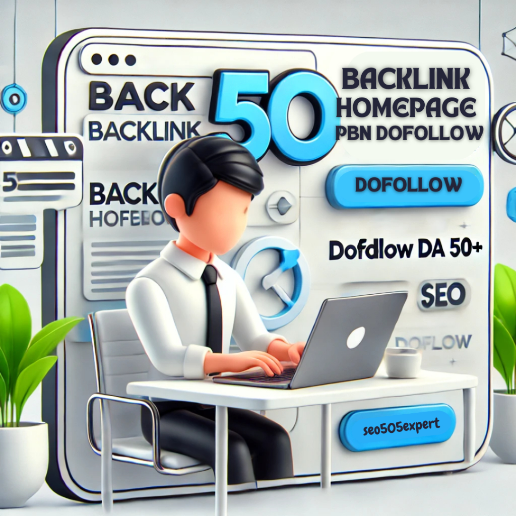 Penawaran Spesial: Backlink 50 Homepage PBN Dofollow DA 50+ untuk SEO Anda