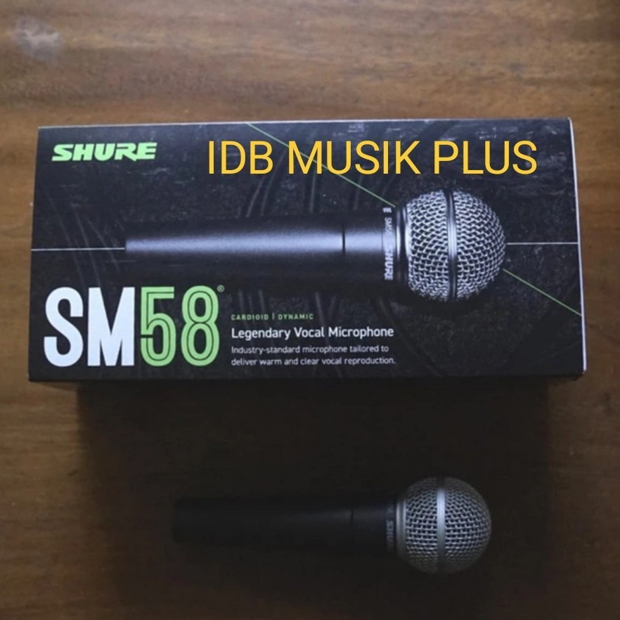 Mic Kabel Shure SM58 SM 58 Dynamic Microphone Original