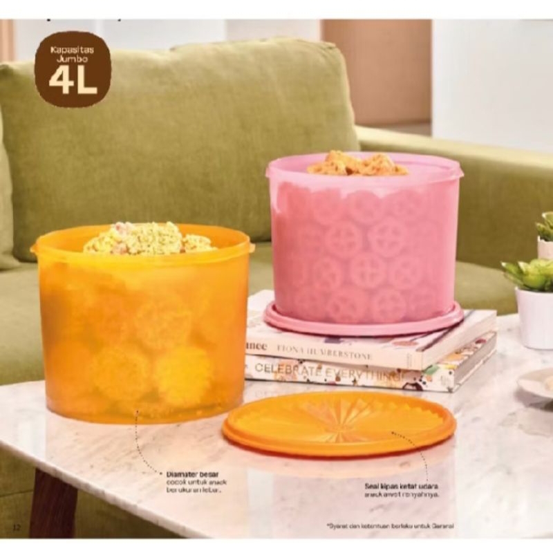 toples deco 4L tupperware New