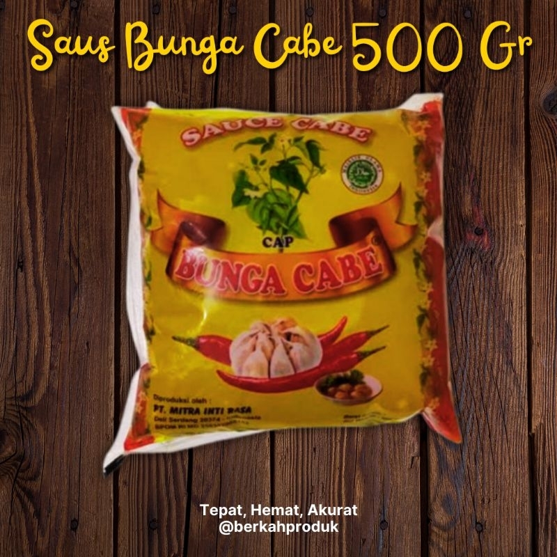 

Saus Bunga Cabe 500 Gram Saus Murah Enak