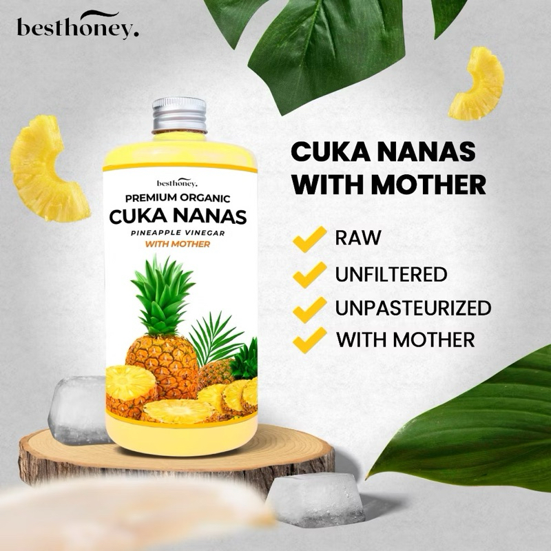 

{Free Sendok Kayu} -Cuka Nanas - Diet Detox – Turun Berat Badan - Cuka Nenas – 250 & 500 ML - Origin