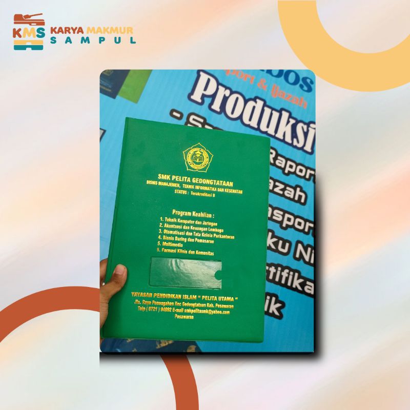 

Sampul Raport dan Map custom order