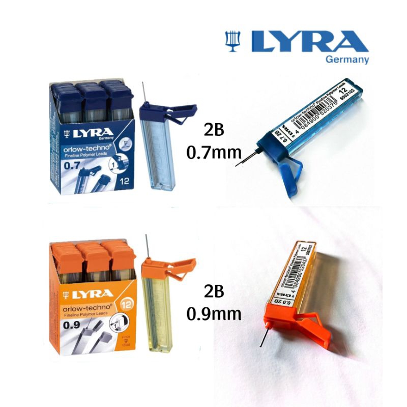 

ISI PENSIL MEKANIK LYRA 0.7 dan 0.9