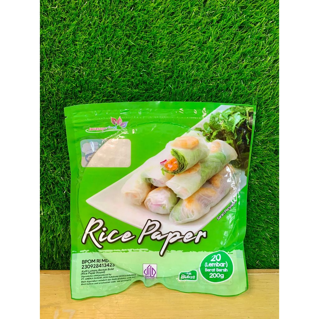 

Rice Paper 200gr Bulat 20 lembar