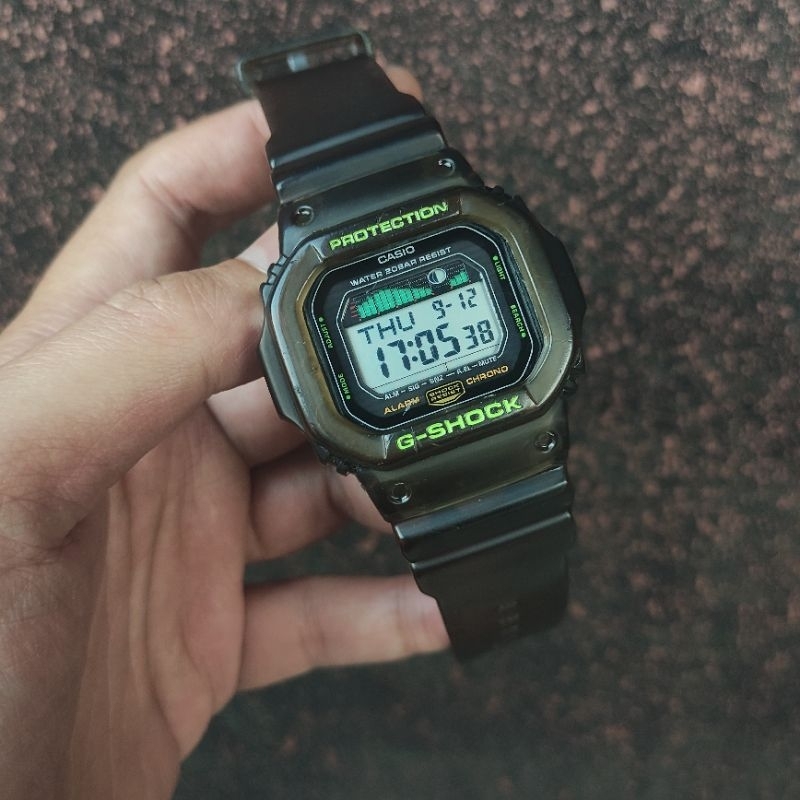 gshock g-shock glx5600c used second bekas original