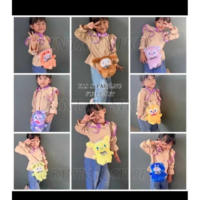TAS BONEKA LABUBU FULL BODY