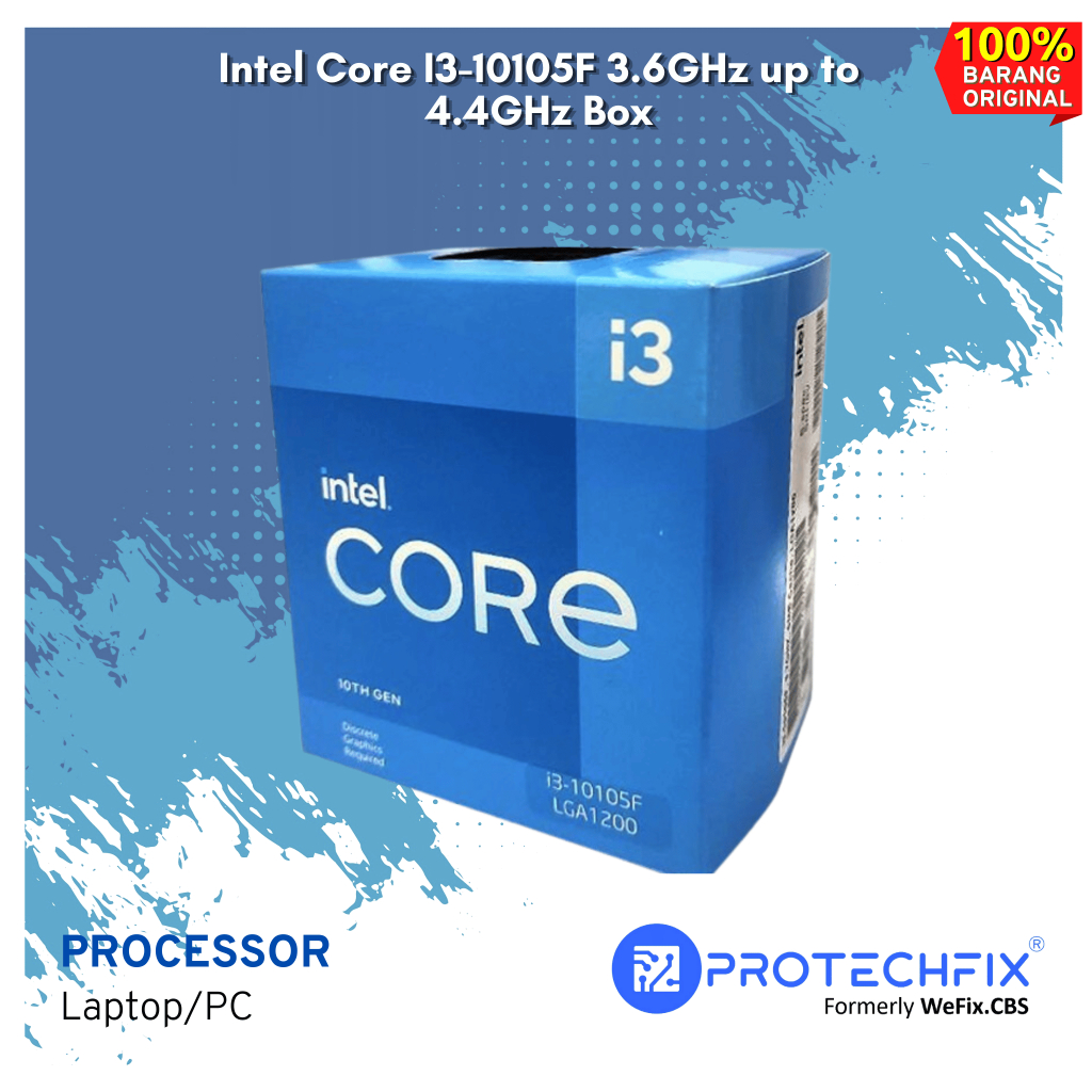 Processor Intel Core i3 10105F