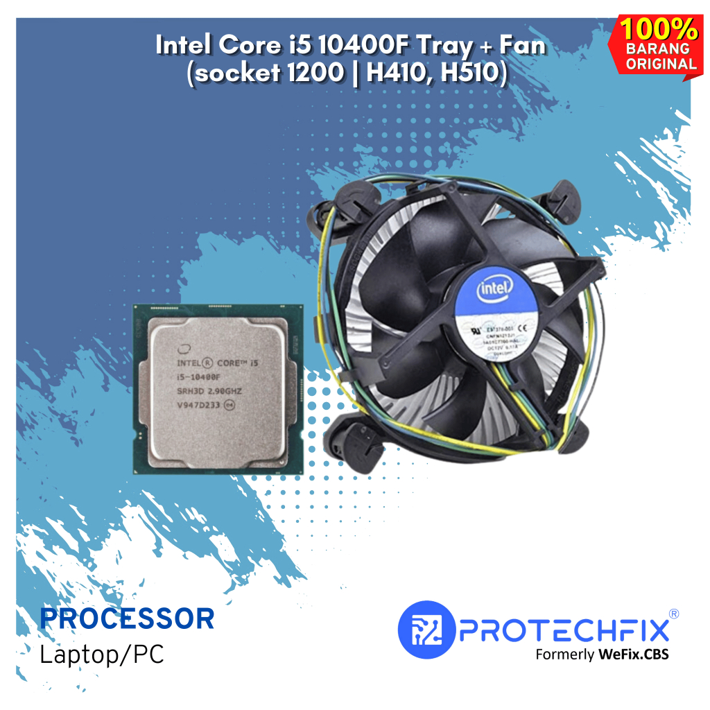 PROCESSOR INTEL CORE I5 10400F TRAY LGA 1200 Gen 10