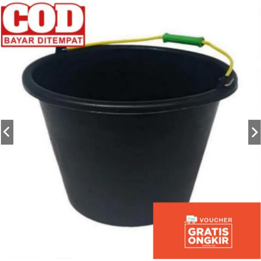 Ember Plastik Hitam Ember Cor Anti Pecah