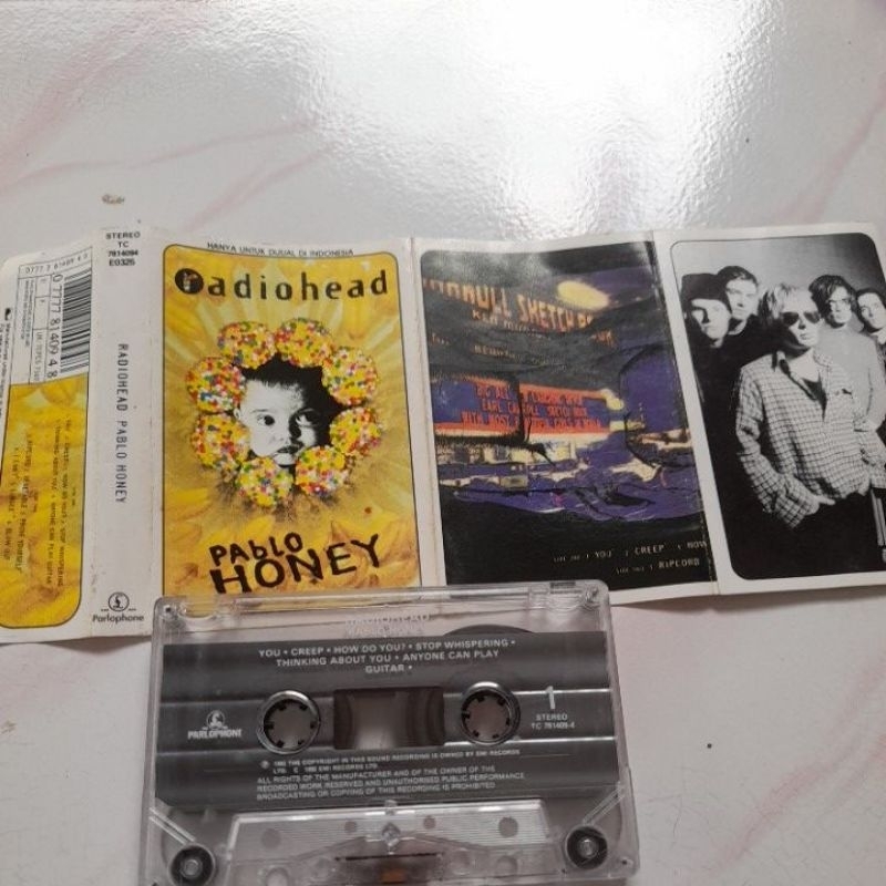 Kaset jadul Radiohead - Pablo Honey