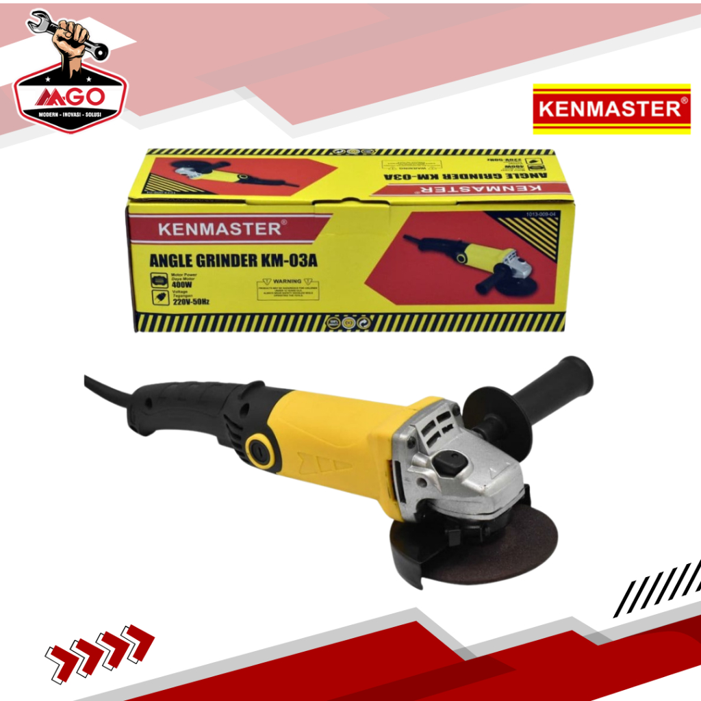 Mesin Gurinda Listrik / Gerinda Potong Kayu / Besi 4" Inch KENMASTER KM-03A