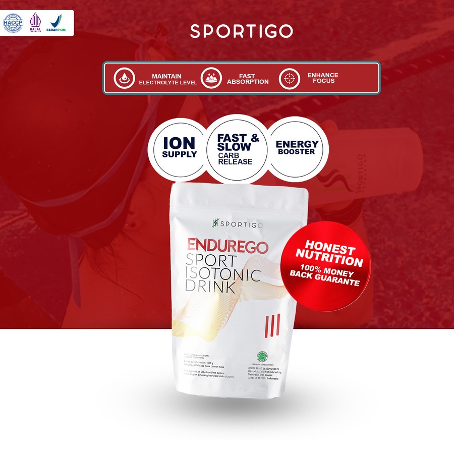 

ENDUREGO Sports Isotonic Drink 400gr