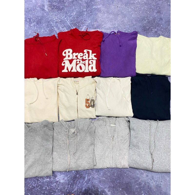 Hoodie basic uniqlo