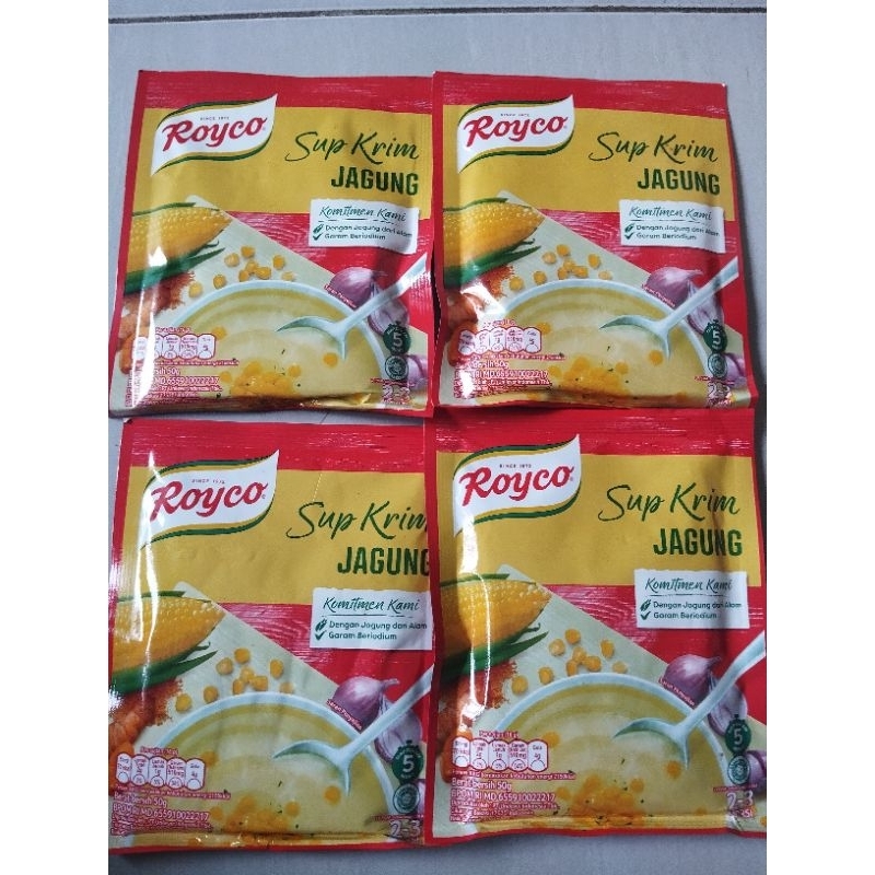 

Paket TERMURAH Aneka sup krim Dari Royco 4pcs