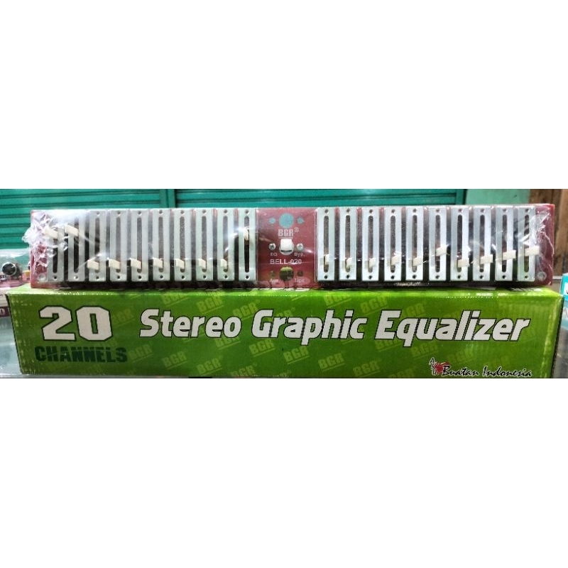 Kit equaliser 20 chnl setereo grapic