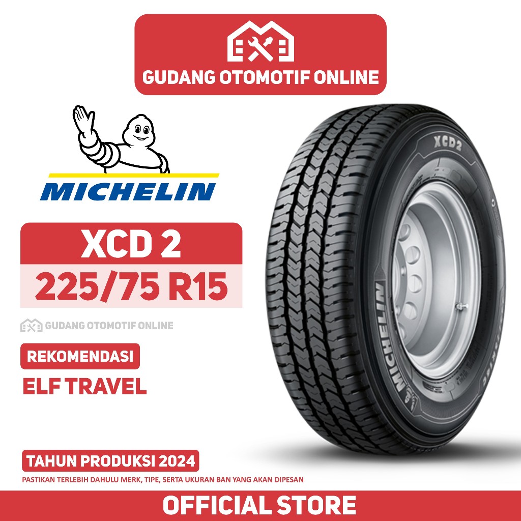 Ban Michelin XCD 2 XCD2 225/75 R15 Ban Mobil ELF