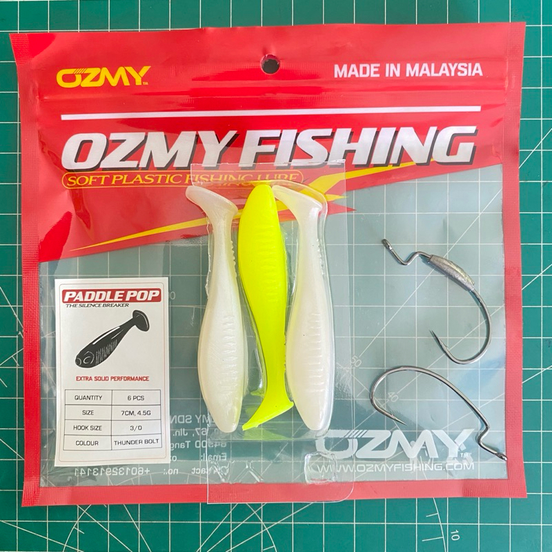 Ozmy Paddle Pop 7 cm Hook BKK Umpan Gabus Toman