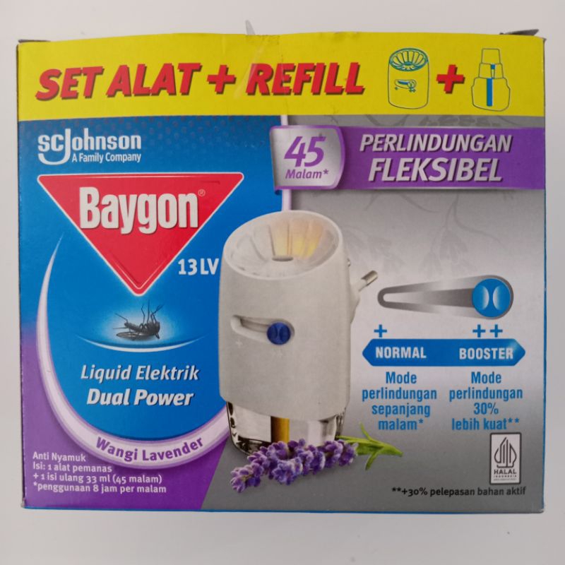 Baygon Liquid Elektrik Wangi Lavender