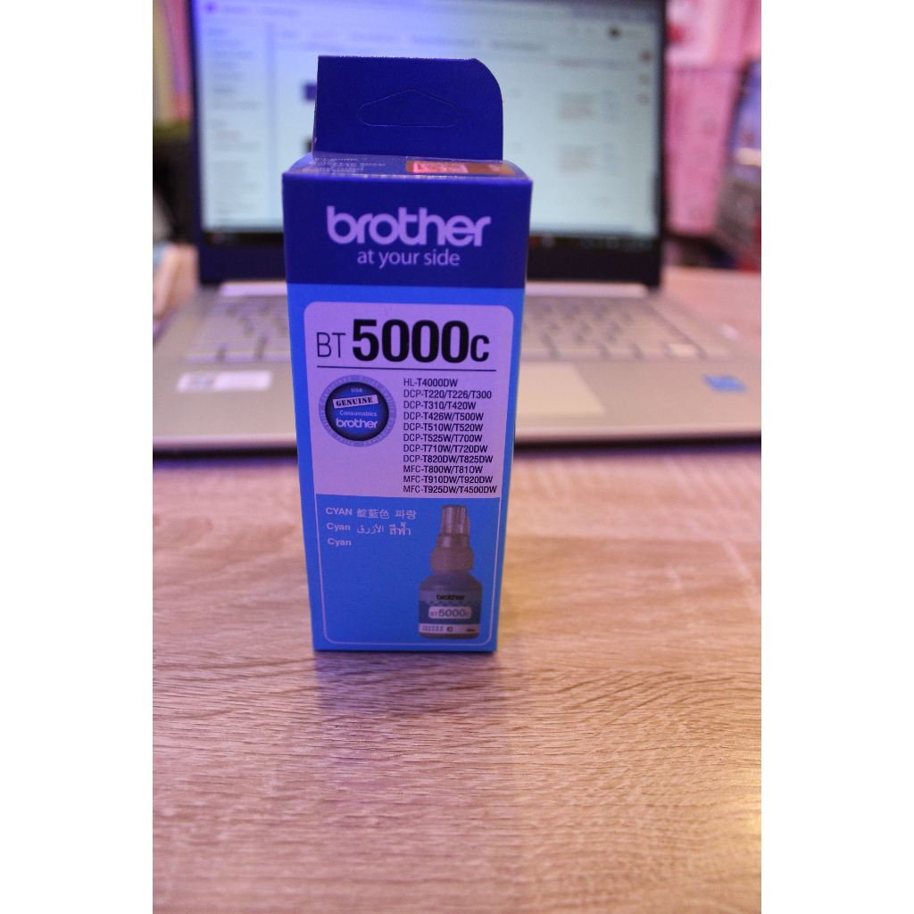 Tinta BROTHER BT5000 Cyan DCP=T220/DCP-T310/DCP-T310/DCP-T426