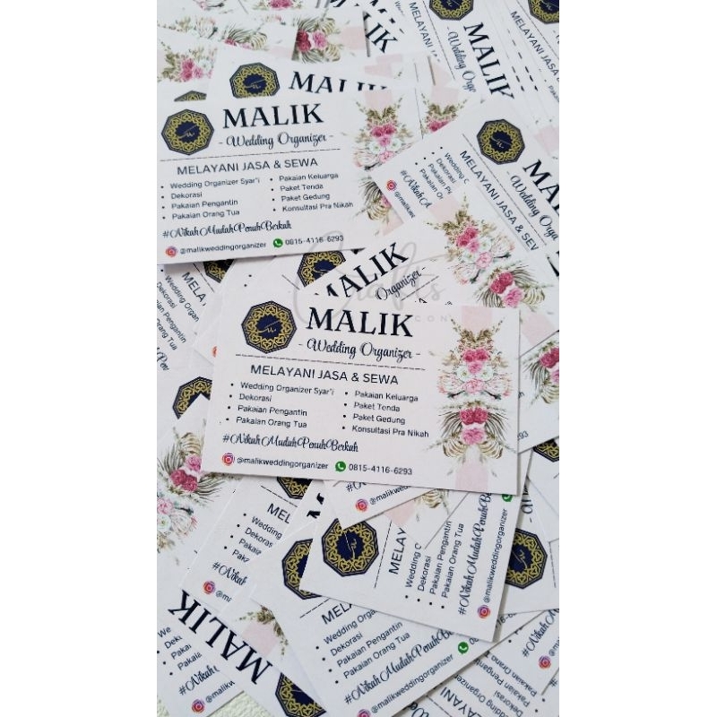

Kartu Nama Custome Bebas Desain Kartu Nama Usaha Kartu Nama Owner Kartu Nama UMKM