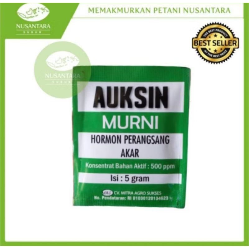 (Kemasan SACHET 5gr) AUKSIN ZPT hormon murni auksin saset
