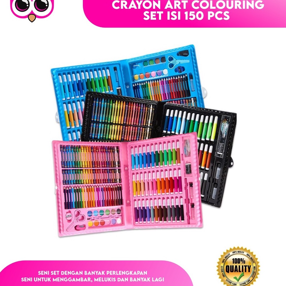

KODE B44E CRAYON ART COLOURING SET ISI 15 PCS ALAT MELUKIS DAN MEWARNAI ANAK KRAYON WARNA