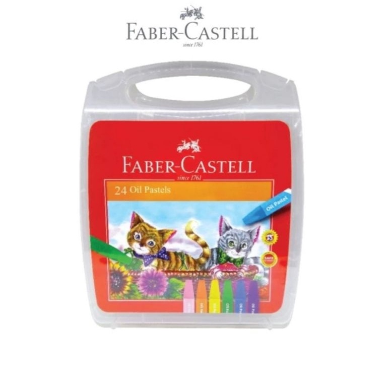 

KODE K72F Faber Castell Hexagonal Oil Pastel 24 Warna Crayon Faber Castell 24 Warna