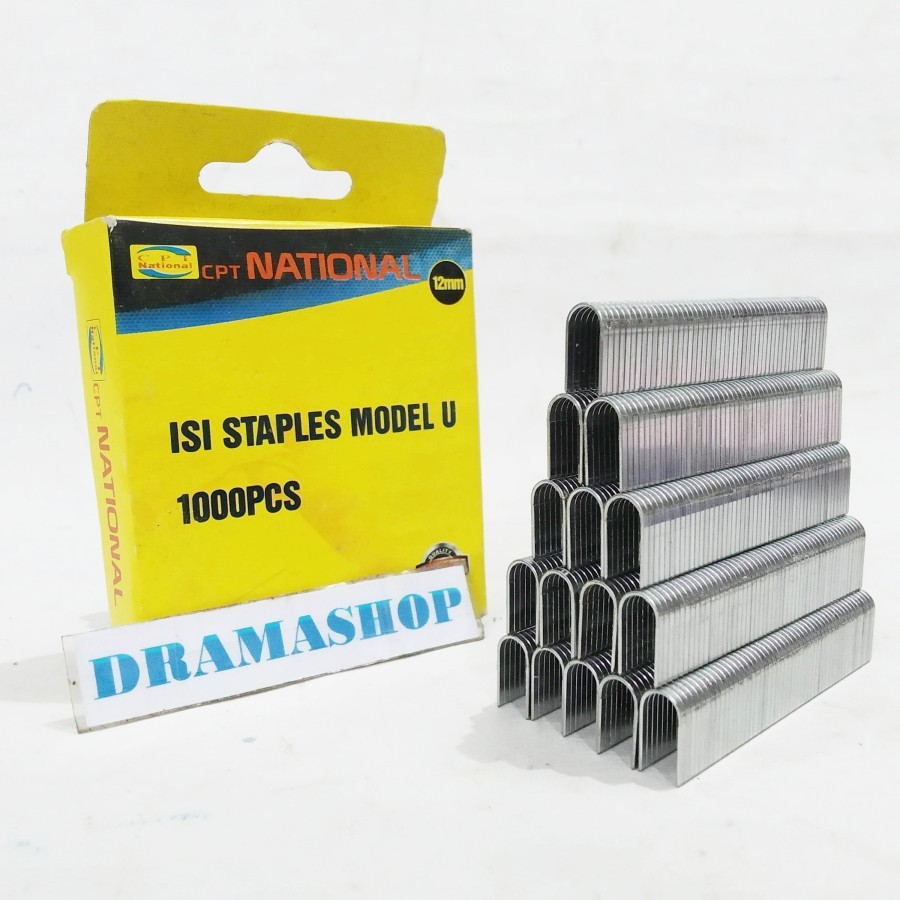 

Isi ulang staple Staples gun refill tembak tipe model U leng12mm 12 mm