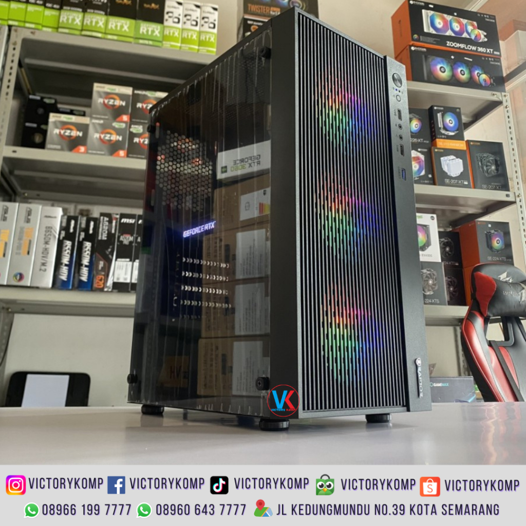 PC Gaming Editing RTX 3050 Siap Pakai
