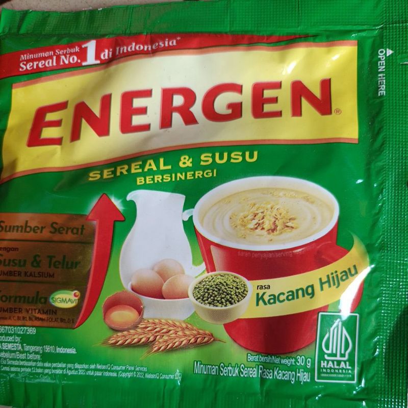 

Energen kacang hijau 30g
