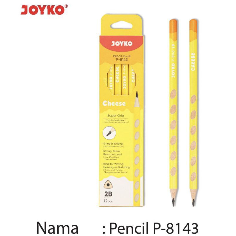 

Pensil Serut Joyko 2b P-8143 (1pcs)