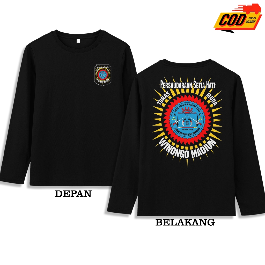 KAOS PSHW - KAOS LENGAN PANJANG T-SHIRT UNISEX KAOS DTF KAOS PSHW