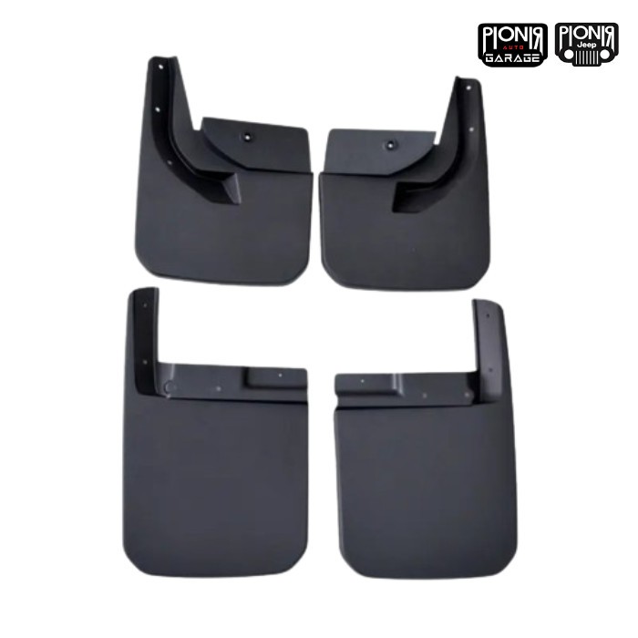 Karpet Lumpur Jeep JL Mudflap Jeep JL Mud Flap Jeep JL Karpet Lumpur Jeep Wrangler JL 2018+ Plastik 