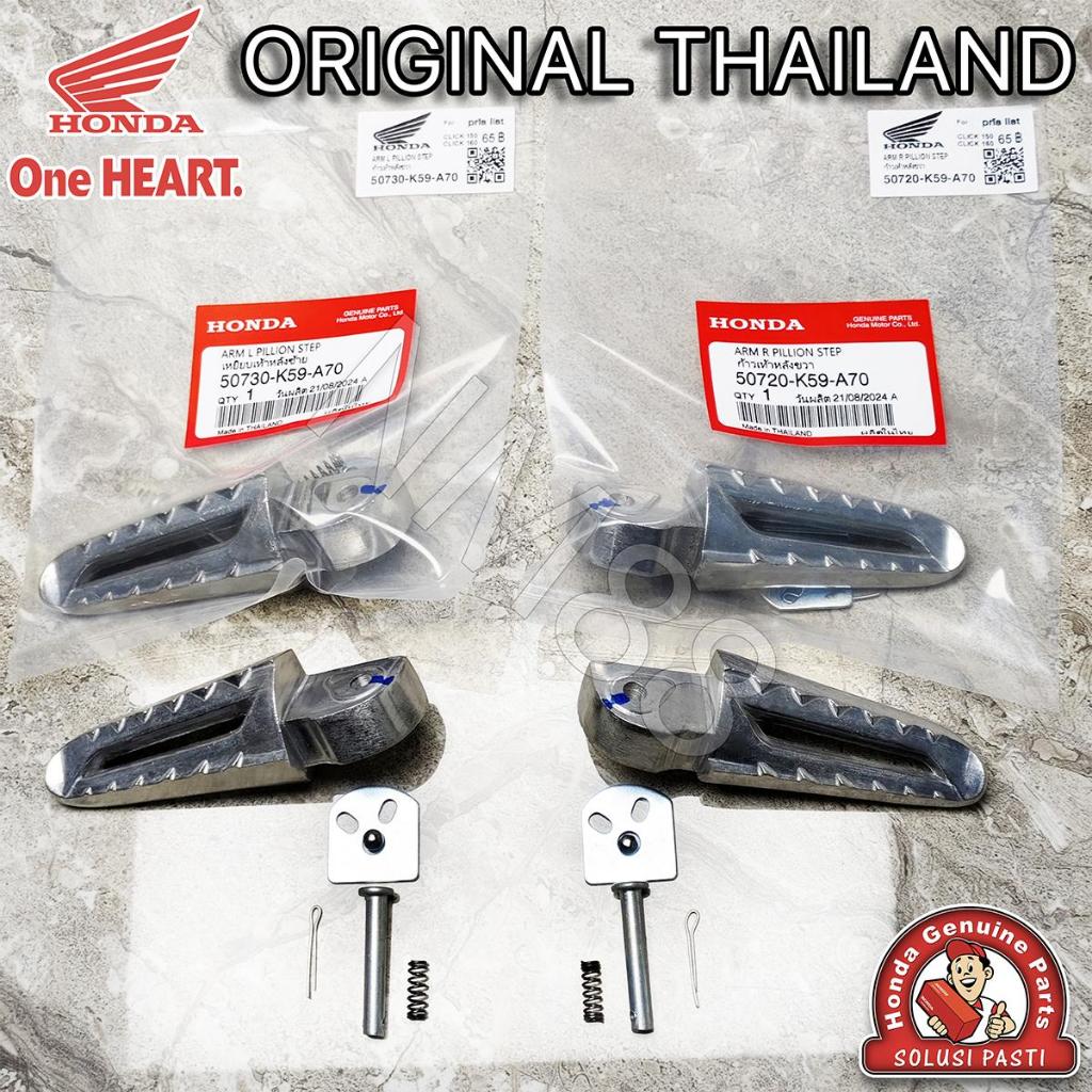 Footstep Step Belakang Alumunium New Vario 150 160 PNP BeAT Vario 110 125 Revo Supra X 125 Thailand 