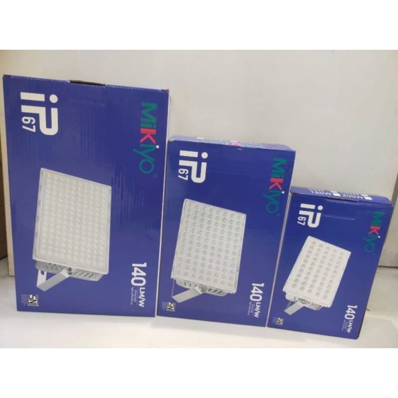 LAMPU SOROT LED 50 WATT PUTIH MIKIYO