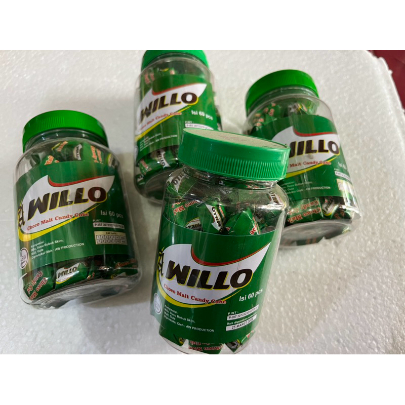 

[ WILLO ] Choco Malt Candy Cube | 1 TOPLES ISI 60 PCS