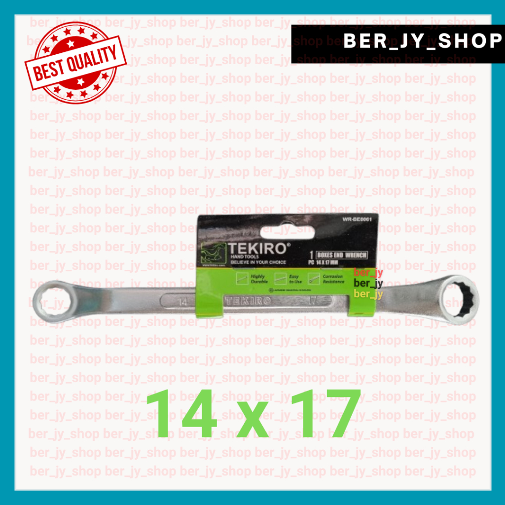 14x17 - TEKIRO KUNCI RING 14 X 17 MM TEKIRO